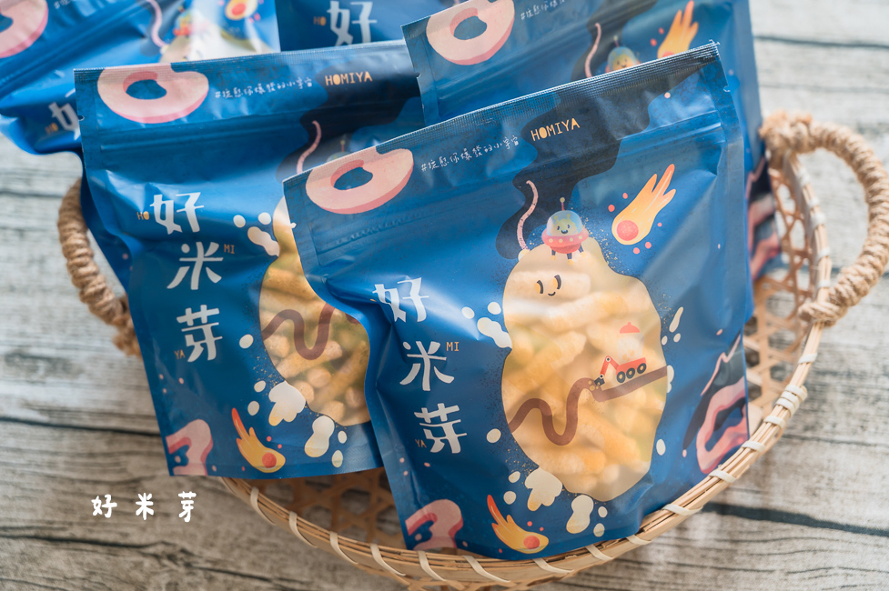 ｜宅配美食｜好米芽，大人小孩都愛吃的古早味零食，多種口味米香／米果／米麵可選擇