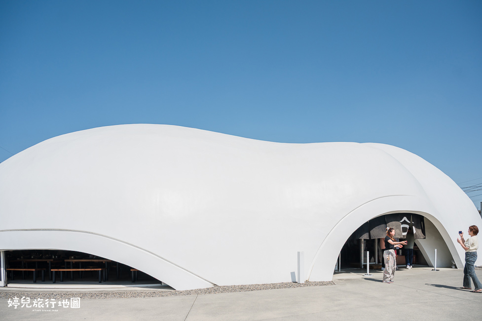 |中部.山梨美食|餺飥不動茶屋東戀路店,富士山下的一朵巨大白雲