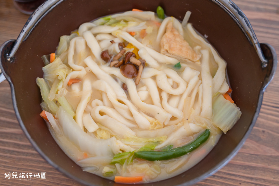 |中部.山梨美食|餺飥不動茶屋東戀路店,富士山下的一朵巨大白雲