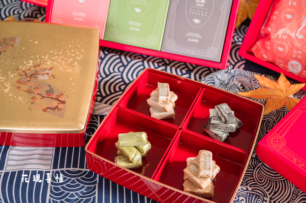 ｜團購美食｜花現喜福娃娃酥，純手工四口味花生娃娃酥，年節送禮首選