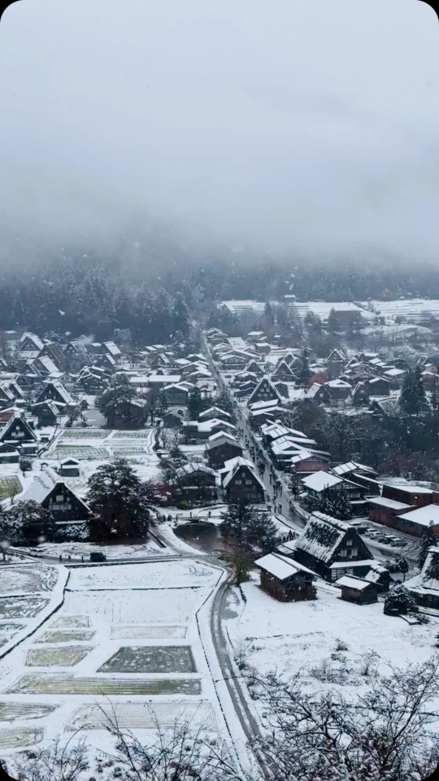 合掌村雪季❄️