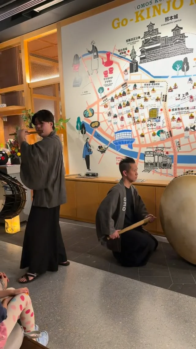 在熊本OMO5每天晚上都有太鼓表演
真的是非常精彩好看！！！
還有日式清酒的品嚐體驗活動唷～

#熊本 #日本 #omo #japan #japantravelphoto
